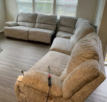 Deep Sectional Cleaning