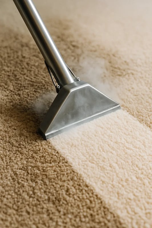 Velvo commercial carpet cleaning in an office space in Charlotte NC