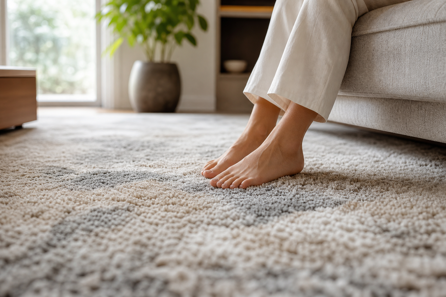 How to clean an area rug — professional cleaning results in Charlotte NC home