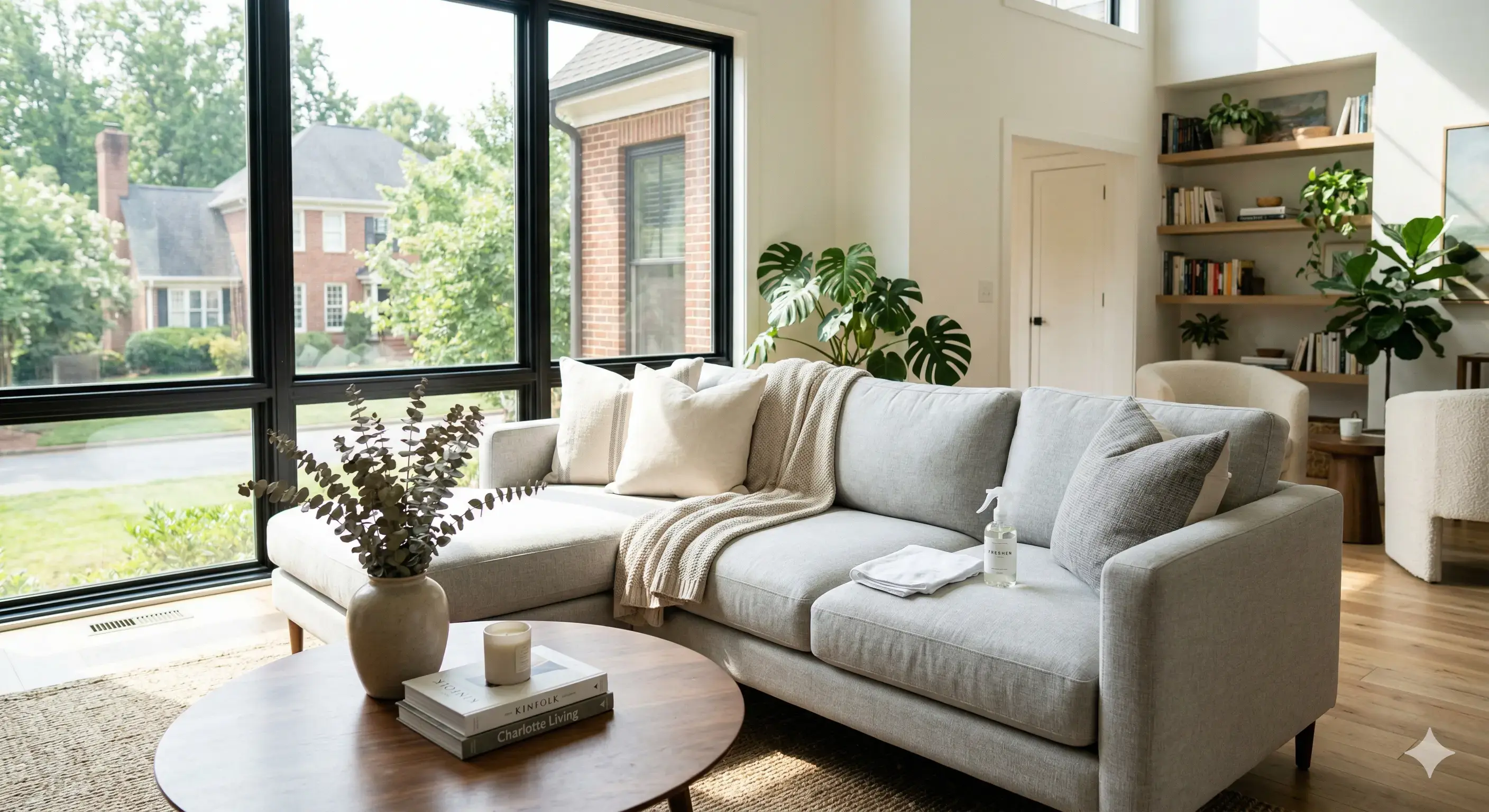 How to Clean a Fabric Couch – Upholstery Cleaning Tips for Charlotte Homeowners